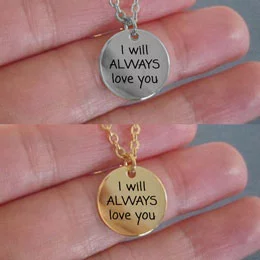 always love you necklace