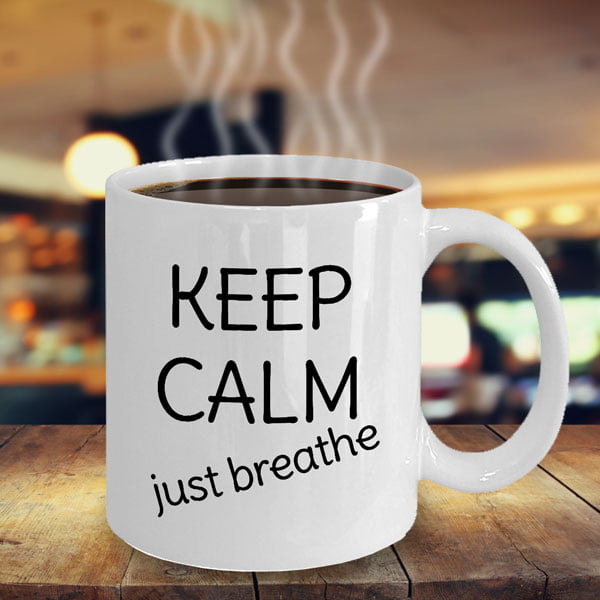 keep calm mug