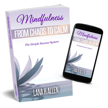Mindfulness From Chaos to Calm book paperback and on cell