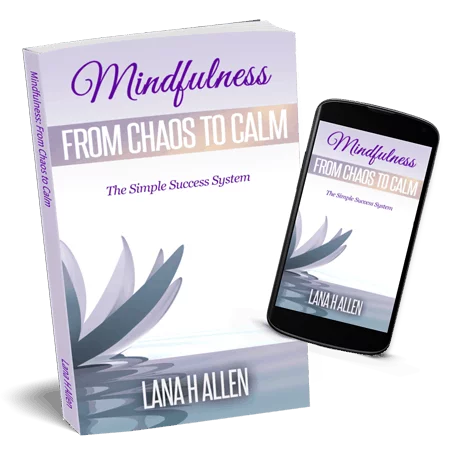 Mindfulness From Chaos to Calm book paperback and on cell