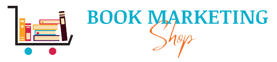 book marketing shop logo